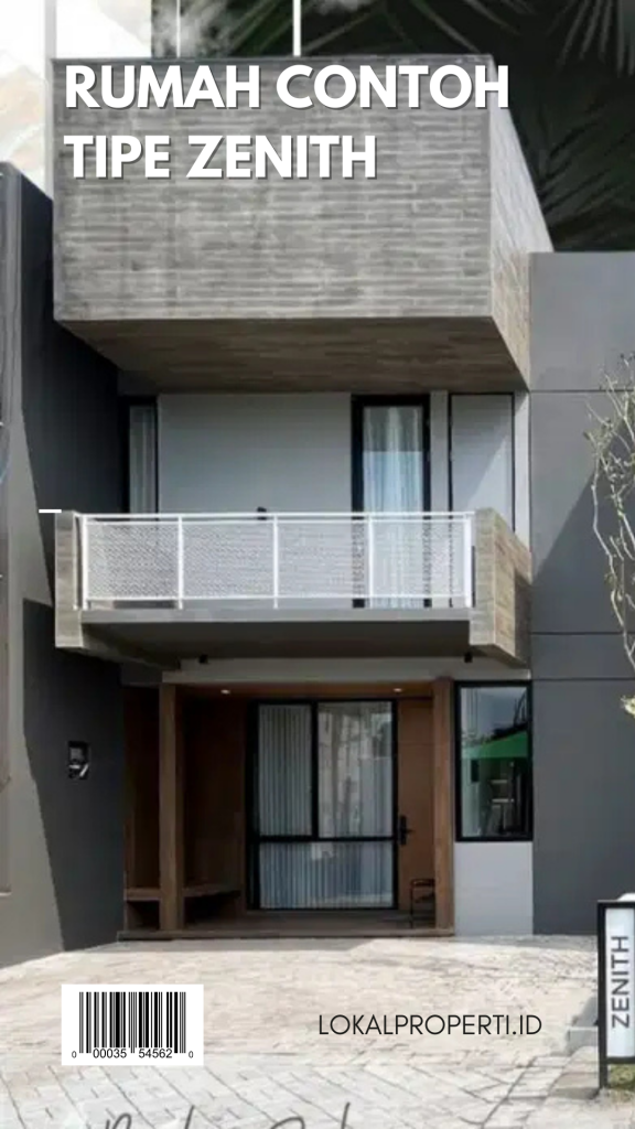 Rumah Contoh Central Park MERR Tipe Zenith