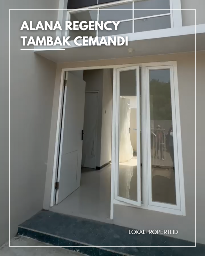 Fasad Alana Regency Tambak Cemandi Sidoarjo