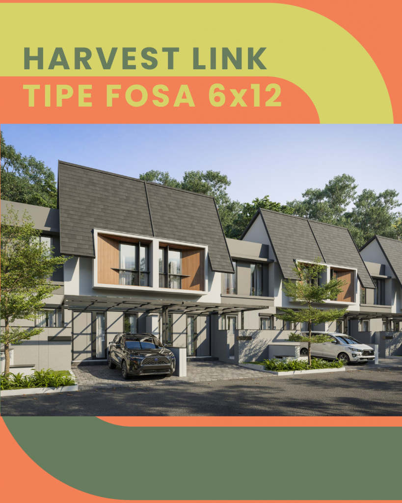 Fasad Rumah Contoh Harvest Link Tipe Fosa