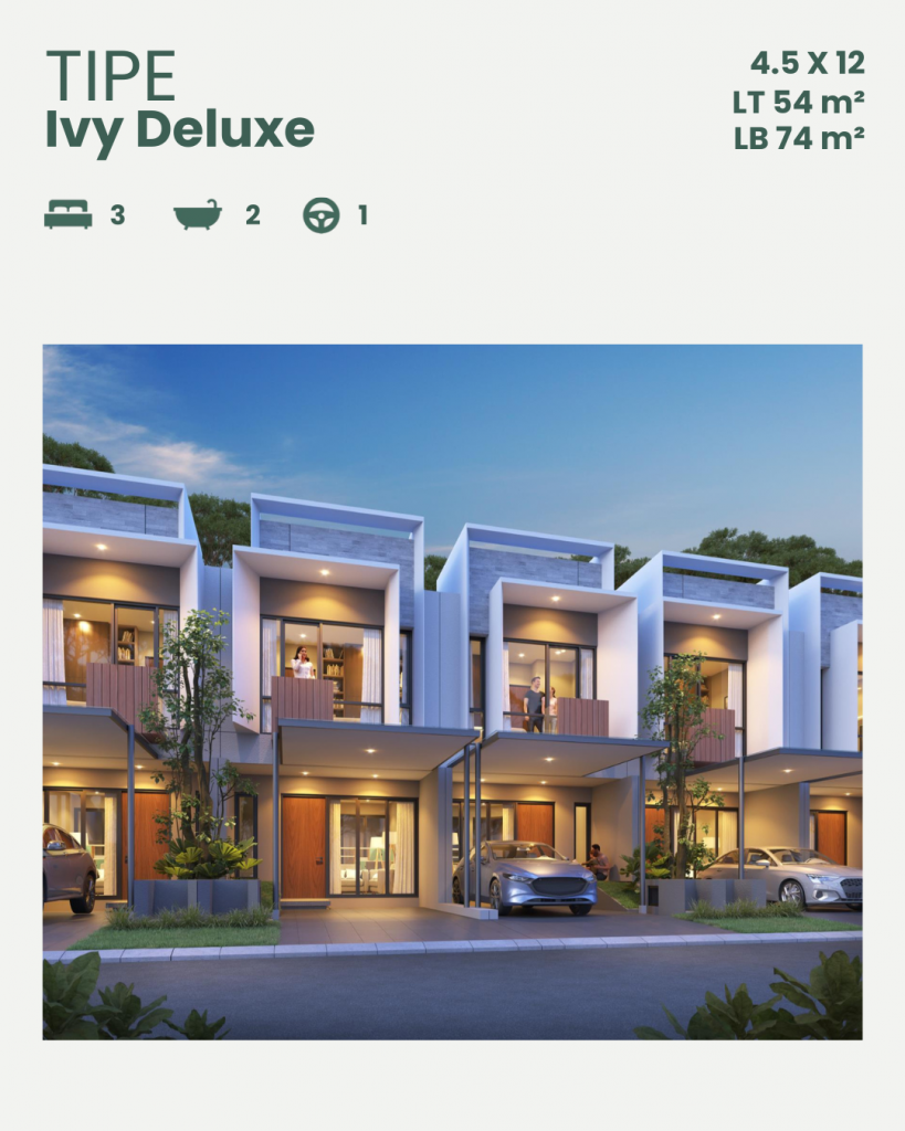 Fasad Tipe Ivy Deluxe Northwest Hill Citraland Utara Surabaya Barat