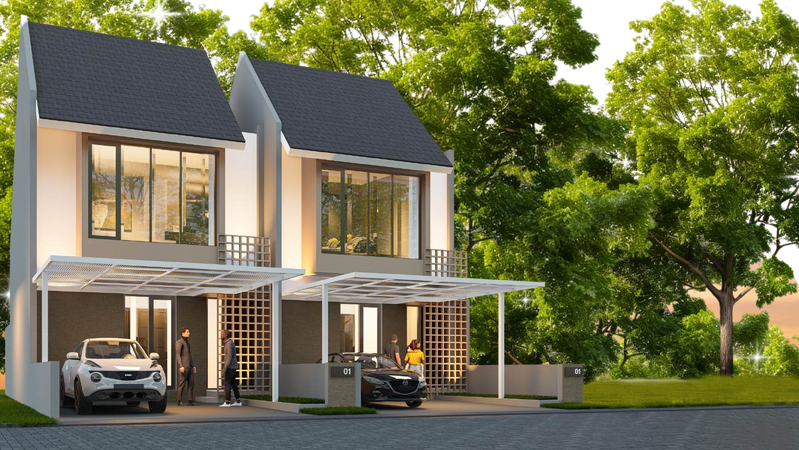 Java Residence Sukodono Tipe Aventis Fasad