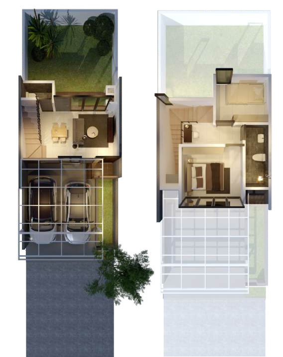 Java Residence Sukodono Tipe Aventis Floorplan
