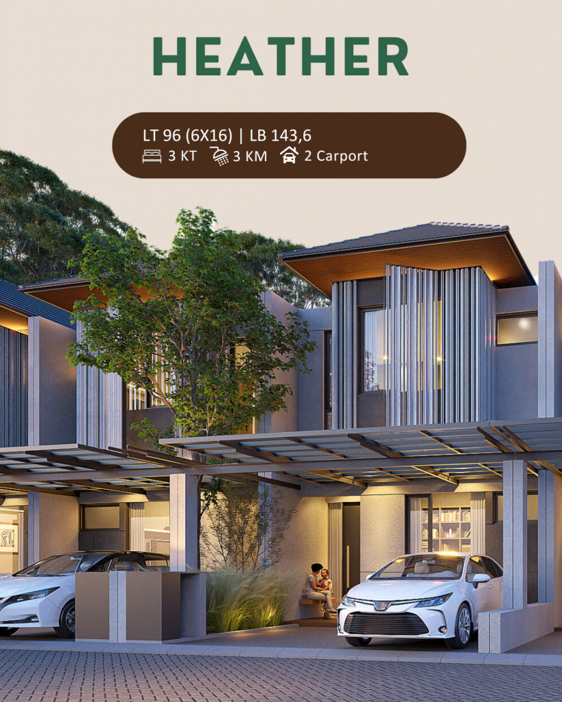 Springville Residence Tipe Heather Fasad