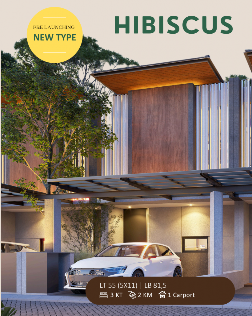 Springville Residence Tipe Hibiscus Fasad