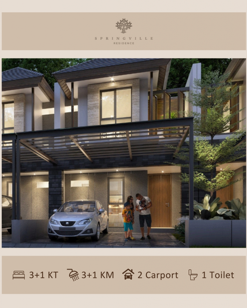 Springville Residence Tipe Neo Gardenia Fasad