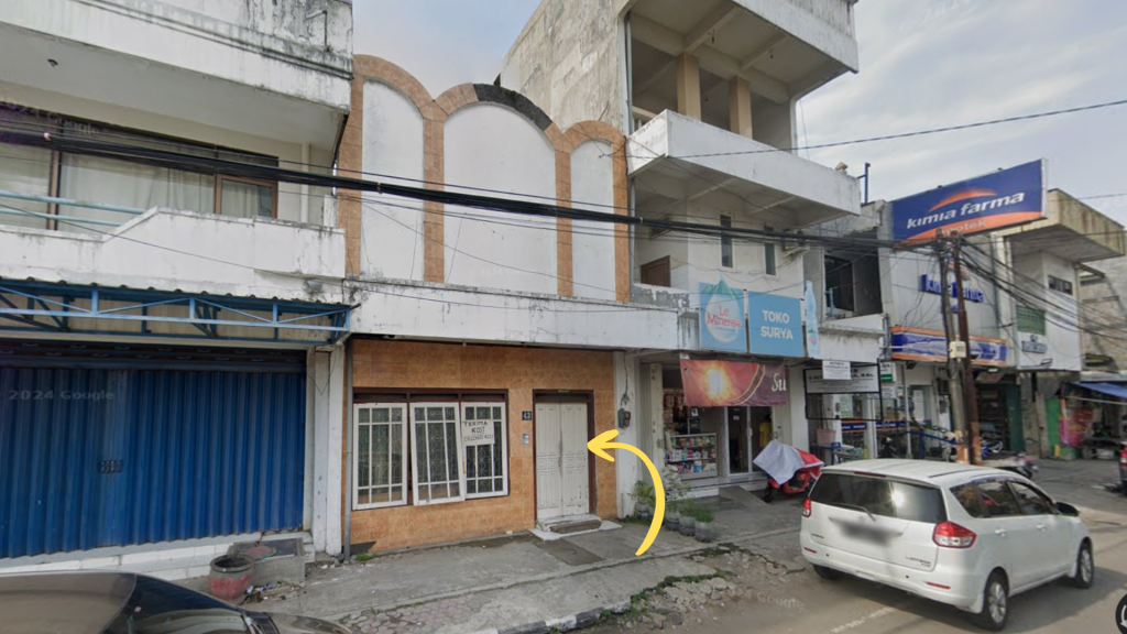 Jual Rumah Usaha Jalan Stasiun 43 Kediri